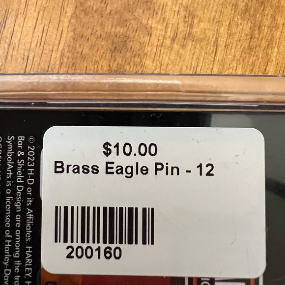 New Harley Davidson brass pins - Picture 2 of 2